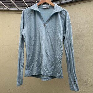 NWOT 100% merino blue Smartwool sweater (M)